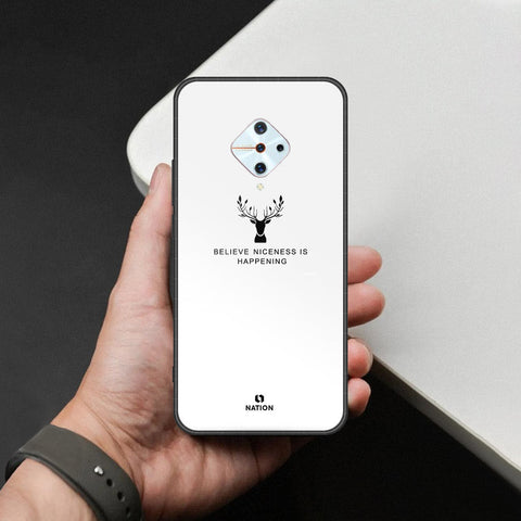 Vivo Y9s Cover - Nice Series - HQ Ultra Shine Premium Infinity Glass Soft Silicon Borders Case