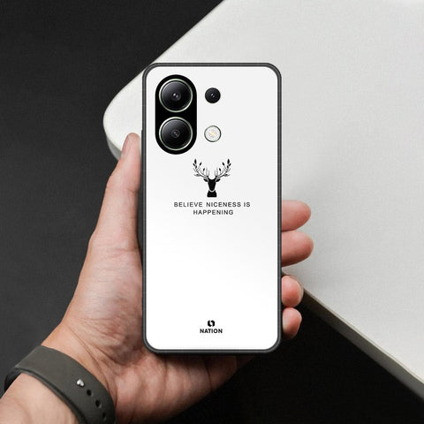 Xiaomi Poco M6 Pro 4G Cover - Nice Series - HQ Ultra Shine Premium Infinity Glass Soft Silicon Borders Case