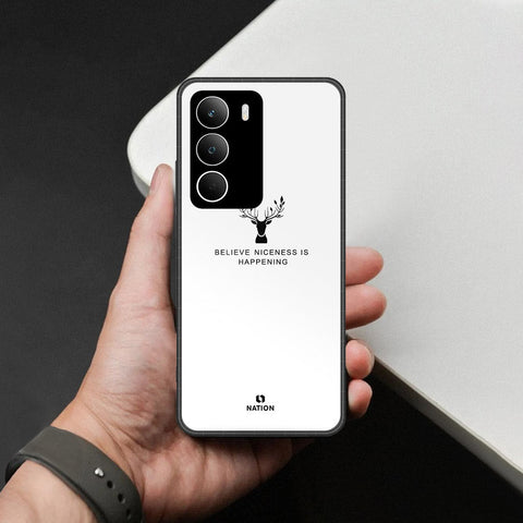 Realme C71 Cover - Nice Series - HQ Ultra Shine Premium Infinity Glass Soft Silicon Borders Case