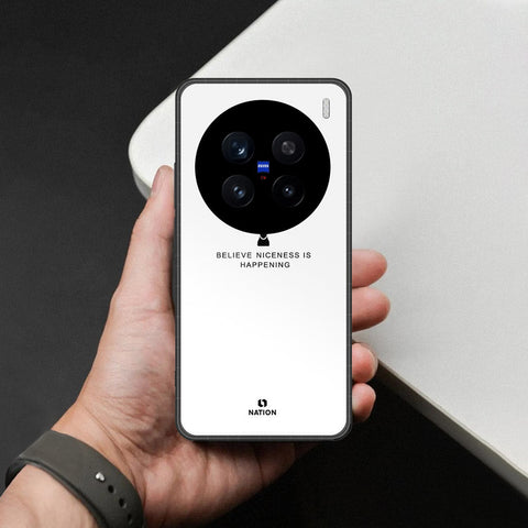 Vivo V7 Plus Cover - Nice Series - HQ Ultra Shine Premium Infinity Glass Soft Silicon Borders Case