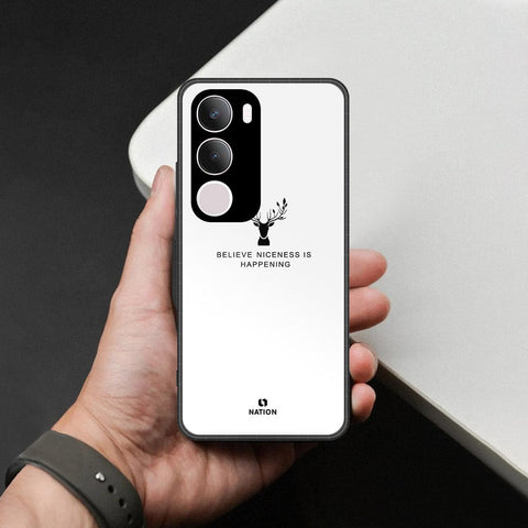 Vivo Y29 5G Cover - Nice Series - HQ Ultra Shine Premium Infinity Glass Soft Silicon Borders Case