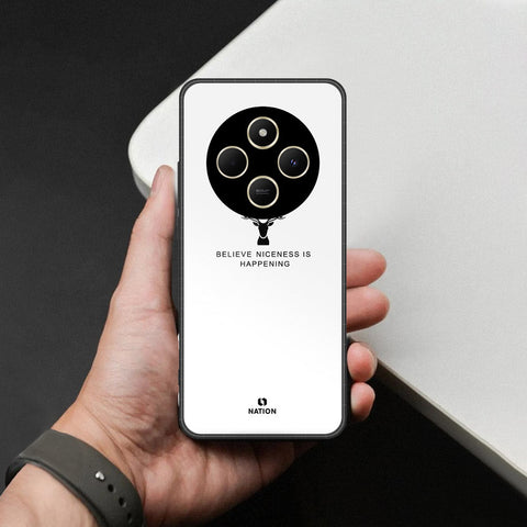 Xiaomi Redmi A3 Pro Cover - Nice Series - HQ Ultra Shine Premium Infinity Glass Soft Silicon Borders Case