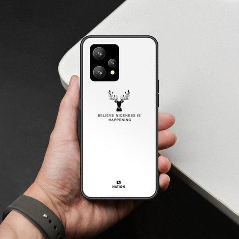 Realme 9 5G Cover - Nice Series - HQ Ultra Shine Premium Infinity Glass Soft Silicon Borders Case