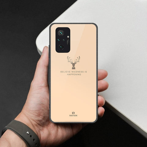 Xiaomi Redmi Note 10 Pro 4G Cover - Nice Series - HQ Ultra Shine Premium Infinity Glass Soft Silicon Borders Case