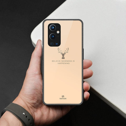 OnePlus 9 Pro Cover - Nice Series - HQ Ultra Shine Premium Infinity Glass Soft Silicon Borders Case