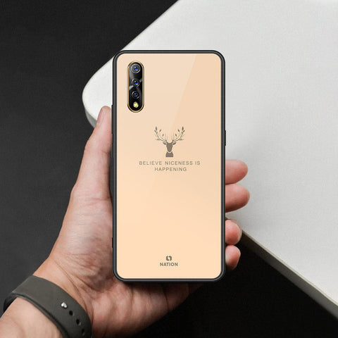 vivo iQOO Neo Cover - Nice Series - HQ Ultra Shine Premium Infinity Glass Soft Silicon Borders Case