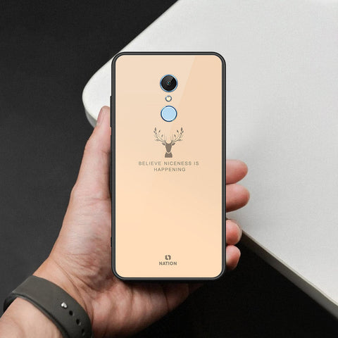 Xiaomi Redmi 5 Cover - Nice Series - HQ Ultra Shine Premium Infinity Glass Soft Silicon Borders Case