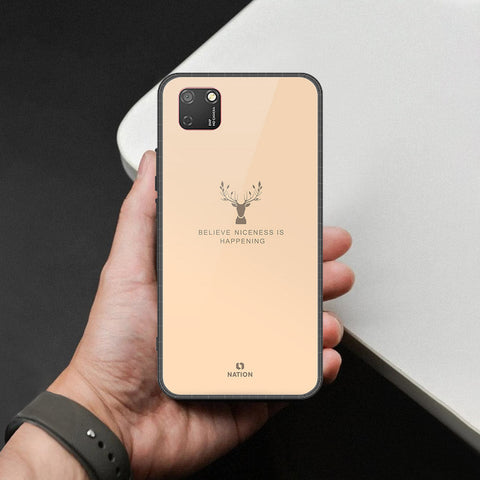Huawei Y5p Cover - Nice Series - HQ Ultra Shine Premium Infinity Glass Soft Silicon Borders Case
