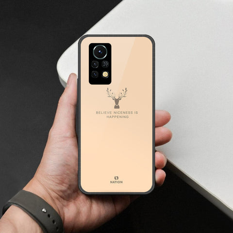 Infinix Note 11s Cover - Nice Series - HQ Ultra Shine Premium Infinity Glass Soft Silicon Borders Case