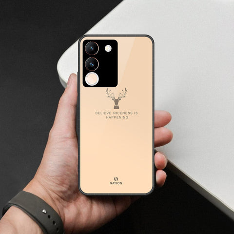 Vivo Y200 5G Cover - Nice Series - HQ Ultra Shine Premium Infinity Glass Soft Silicon Borders Case