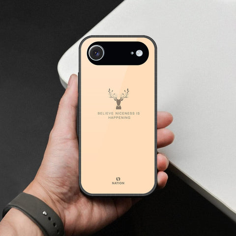 iPhone 17 Air - Nice Series - HQ Ultra Shine Premium Infinity Glass Soft Silicon Borders Case