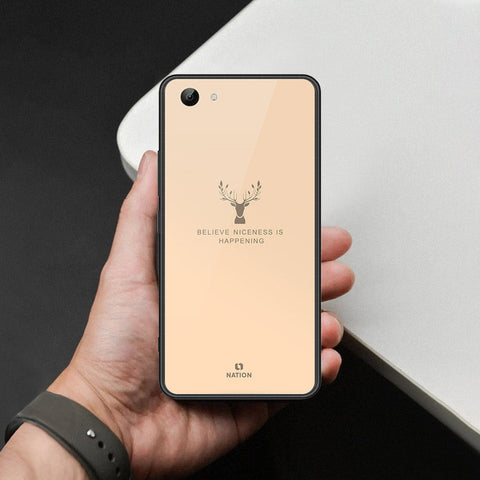 Vivo Y83 Cover - Nice Series - HQ Ultra Shine Premium Infinity Glass Soft Silicon Borders Case