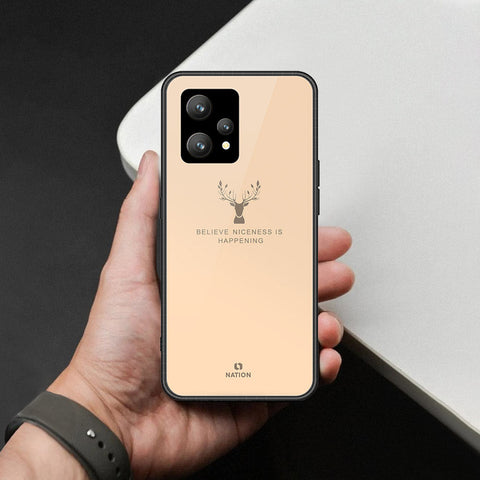 Realme 9 5G Cover - Nice Series - HQ Ultra Shine Premium Infinity Glass Soft Silicon Borders Case