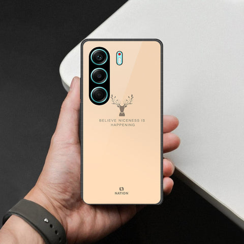 Tecno Camon 40 Pro Cover - Nice Series - HQ Ultra Shine Premium Infinity Glass Soft Silicon Borders Case