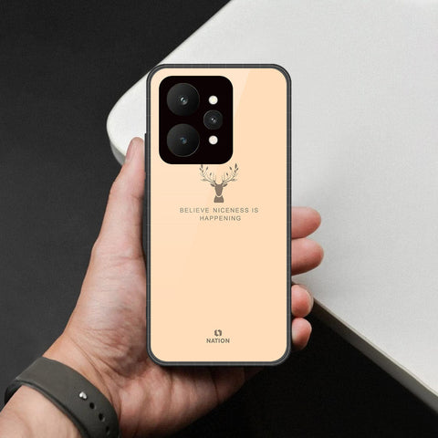Realme 15 Cover - Nice Series - HQ Ultra Shine Premium Infinity Glass Soft Silicon Borders Case