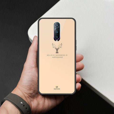 Oppo R17 Pro Cover - Nice Series - HQ Ultra Shine Premium Infinity Glass Soft Silicon Borders Case