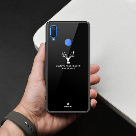Huawei Nova 3 Cover - Nice Series - HQ Ultra Shine Premium Infinity Glass Soft Silicon Borders Case