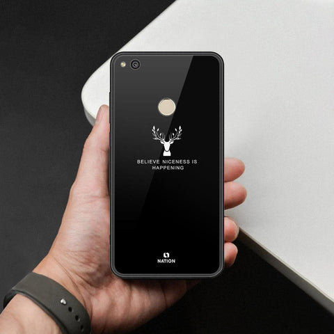 Huawei Honor 8 Lite Cover - Nice Series - HQ Ultra Shine Premium Infinity Glass Soft Silicon Borders Case