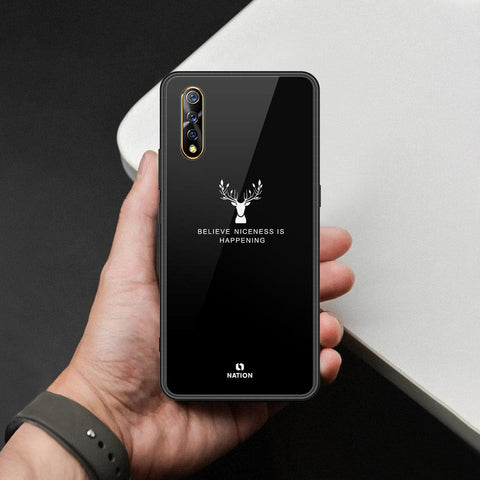 vivo iQOO Neo Cover - Nice Series - HQ Ultra Shine Premium Infinity Glass Soft Silicon Borders Case
