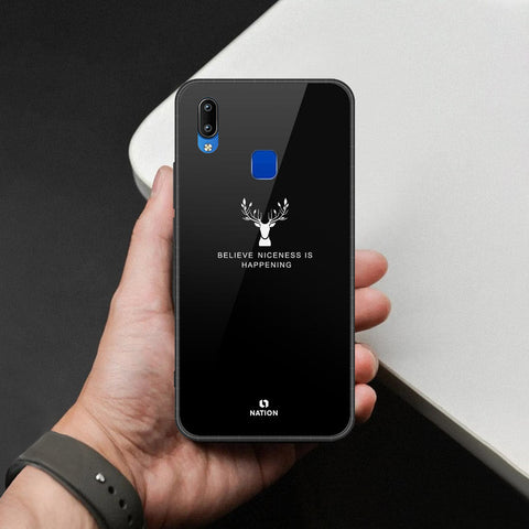 Vivo Y91i Cover - Nice Series - HQ Ultra Shine Premium Infinity Glass Soft Silicon Borders Case