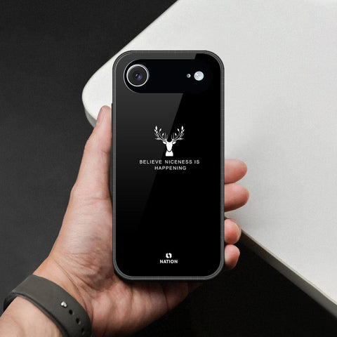 iPhone 17 Air - Nice Series - HQ Ultra Shine Premium Infinity Glass Soft Silicon Borders Case