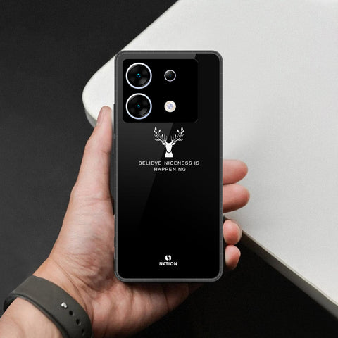 Infinix Zero 30 5G Cover - Nice Series - HQ Ultra Shine Premium Infinity Glass Soft Silicon Borders Case