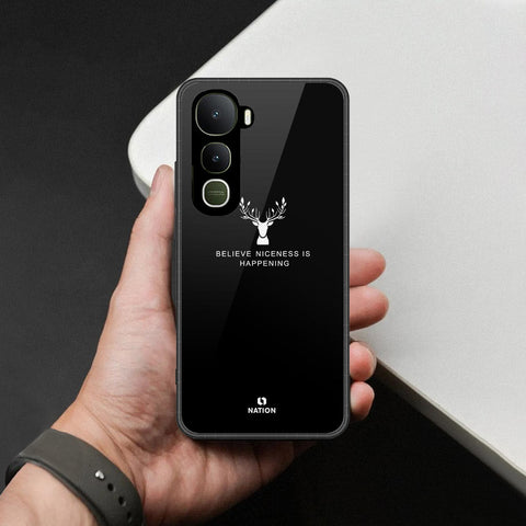 Vivo Y400 Pro Cover - Nice Series - HQ Ultra Shine Premium Infinity Glass Soft Silicon Borders Case
