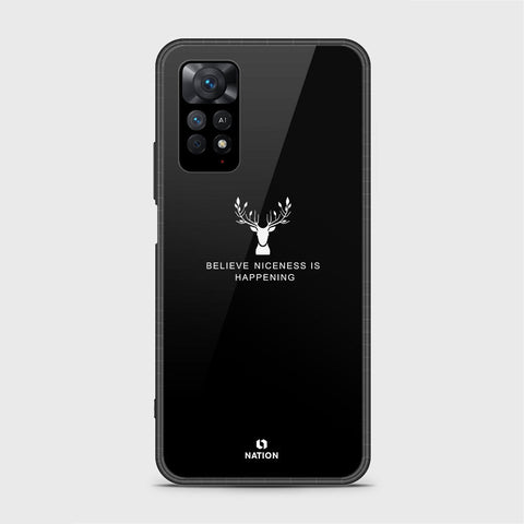 Xiaomi Redmi Note 11E Pro Cover- Nice Series - D34 - HQ Ultra Shine Premium Infinity Glass Soft Silicon Borders Case ( Fast Delivery )