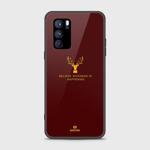 Oppo Reno 6 Pro 5G Cover - Nice Series - ( D10 ) HQ Ultra Shine Premium Infinity Glass Soft Silicon Borders Case ( Fast Delivery )
