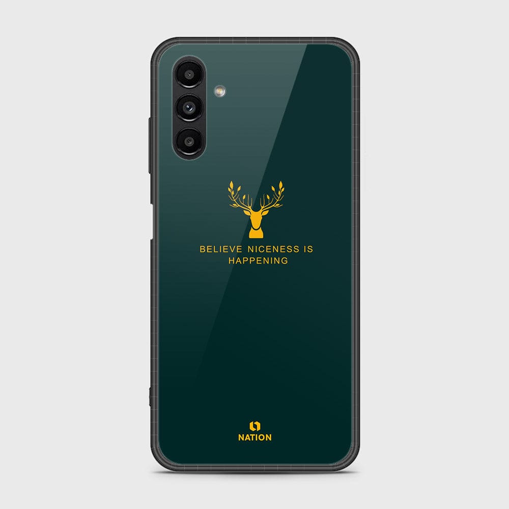 Samsung Galaxy A04s Cover- Design 53 - Nice Series - HQ Ultra Shine Premium Infinity Glass Soft Silicon Borders Case (Fast Delivery)