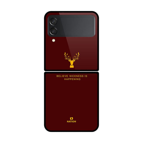 Samsung Galaxy Z Flip 4 5G Cover- Nice Series - HQ Premium Shine Durable Shatterproof Case (Fast Delivery)