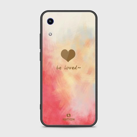 Huawei Honor Play 8A Cover - ONation Heart Series - HQ Ultra Shine Premium Infinity Glass Soft Silicon Borders Case