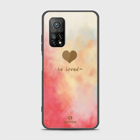 Xiaomi Mi 10T Cover - ONation Heart Series - HQ Ultra Shine Premium Infinity Glass Soft Silicon Borders Case ( Fast Delivery )