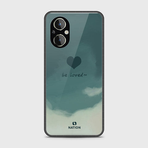 Oppo F21 Pro 5G Cover- Onation Heart Series - HQ Ultra Shine Premium Infinity Glass Soft Silicon Borders Case (Fast Delivery)