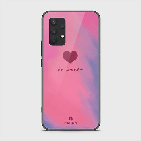 Samsung Galaxy A32 Cover - ONation Heart Series - HQ Premium Shine Durable Shatterproof Case