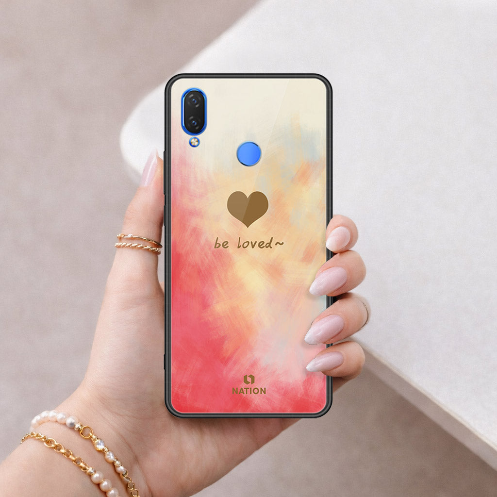 Huawei Y7 Prime 2019 / Y7 2019 / Y7 Pro 2019 Cover - Onation Heart Series - HQ Ultra Shine Premium Infinity Glass Soft Silicon Borders Case