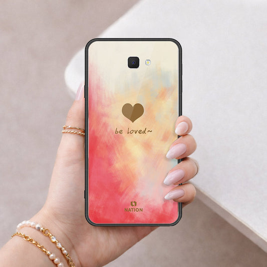 Samsung Galaxy J7 Prime Cover - Onation Heart Series - HQ Ultra Shine Premium Infinity Glass Soft Silicon Borders Case