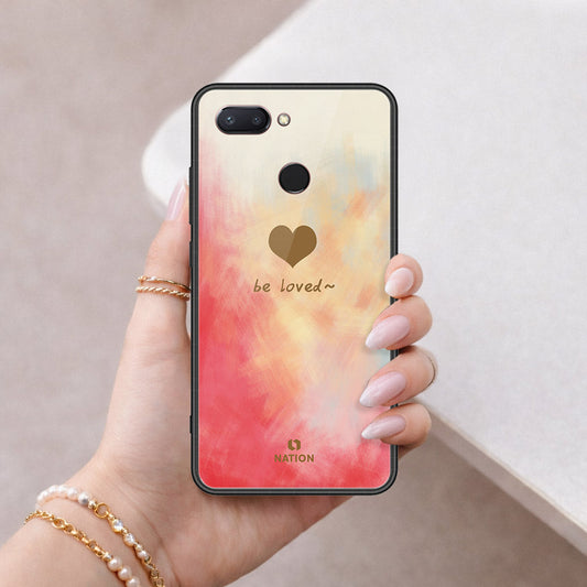 Xiaomi Mi 8 Lite Cover - Onation Heart Series - HQ Ultra Shine Premium Infinity Glass Soft Silicon Borders Case