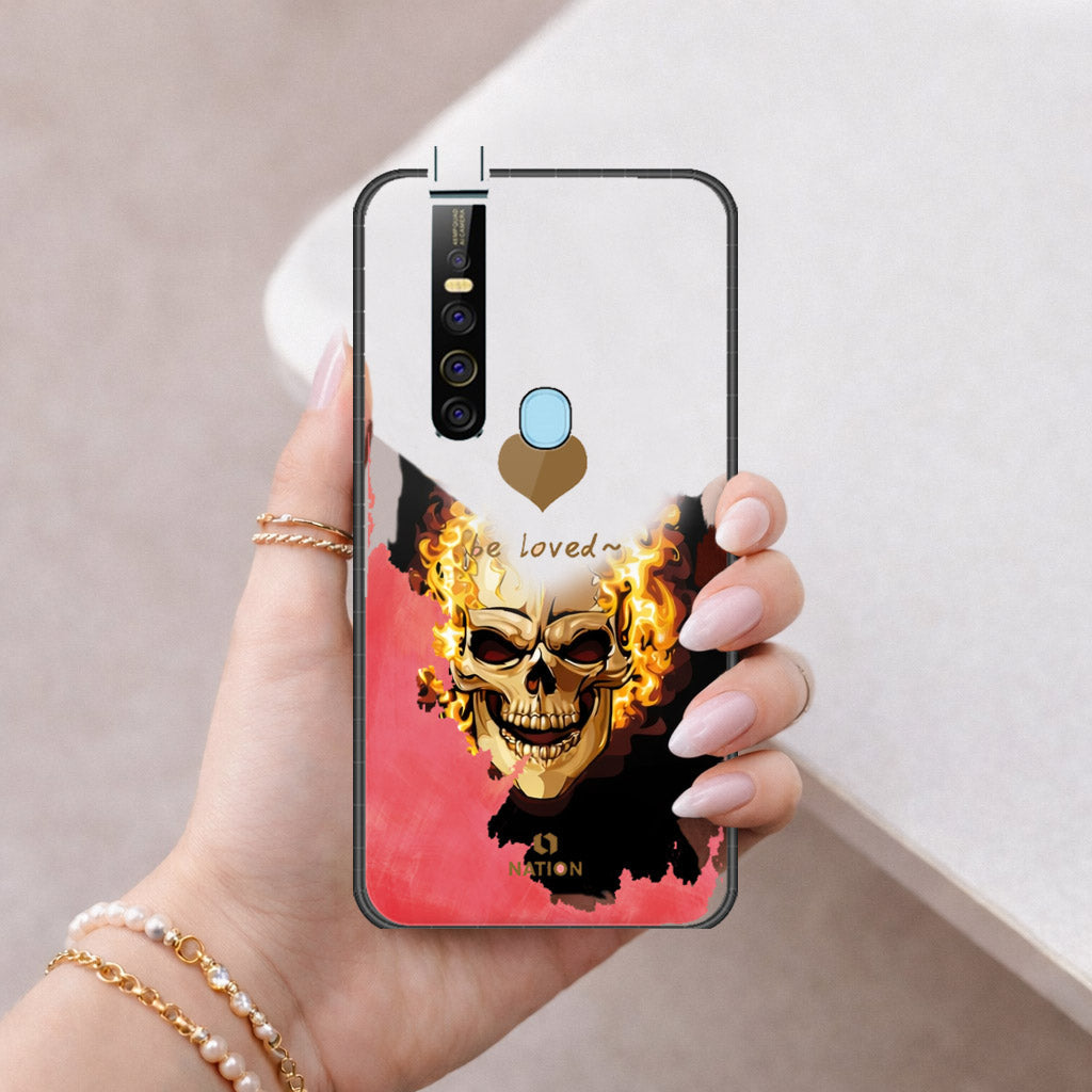 Tecno Camon 15 Premier Cover - Onation Heart Series - HQ Ultra Shine Premium Infinity Glass Soft Silicon Borders Case
