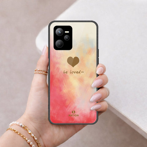 Realme 9 Pro Cover - Onation Heart Series - HQ Ultra Shine Premium Infinity Glass Soft Silicon Borders Case