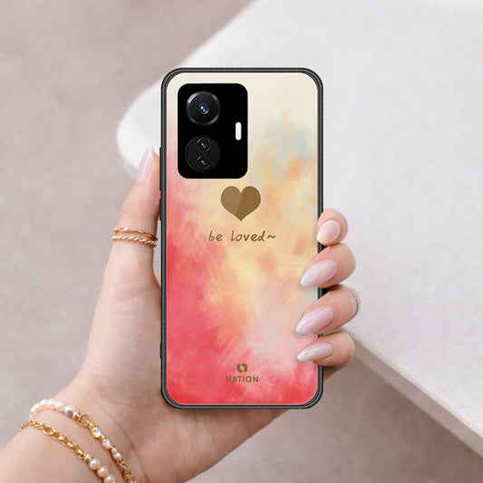 Vivo Y55 4G Cover - Onation Heart Series - HQ Ultra Shine Premium Infinity Glass Soft Silicon Borders Case