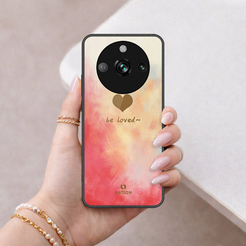 Realme 11 Pro Cover - Onation Heart Series - HQ Ultra Shine Premium Infinity Glass Soft Silicon Borders Case