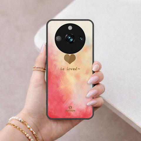 Realme 11 Pro Plus Cover - Onation Heart Series - HQ Ultra Shine Premium Infinity Glass Soft Silicon Borders Case
