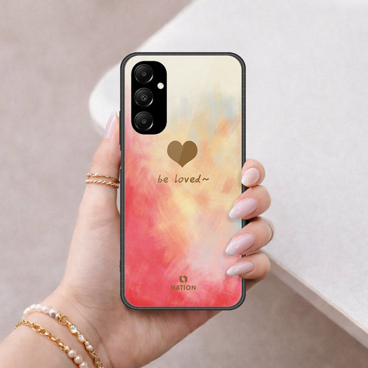 Samsung Galaxy M14 4G Cover - Onation Heart Series - HQ Ultra Shine Premium Infinity Glass Soft Silicon Borders Case