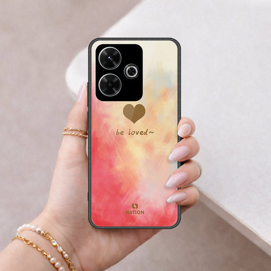 Xiaomi Poco M6 4G Cover - Onation Heart Series - HQ Ultra Shine Premium Infinity Glass Soft Silicon Borders Case