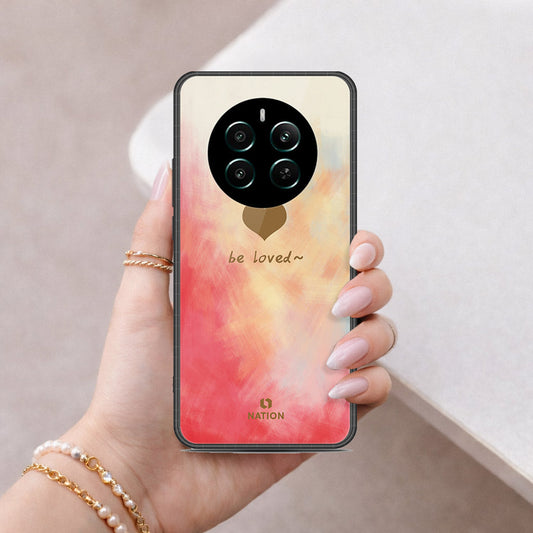 Realme P1 Speed Cover - Onation Heart Series - HQ Ultra Shine Premium Infinity Glass Soft Silicon Borders Case