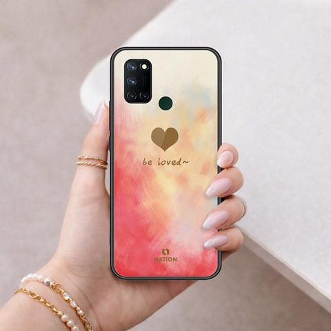 Realme 7i Cover - Onation Heart Series - HQ Ultra Shine Premium Infinity Glass Soft Silicon Borders Case