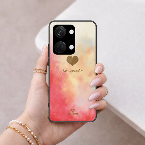 OnePlus Ace 2V Cover - Onation Heart Series - HQ Ultra Shine Premium Infinity Glass Soft Silicon Borders Case