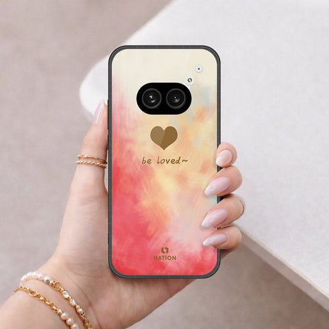 Nothing Phone 2a Cover - Onation Heart Series - HQ Ultra Shine Premium Infinity Glass Soft Silicon Borders Case