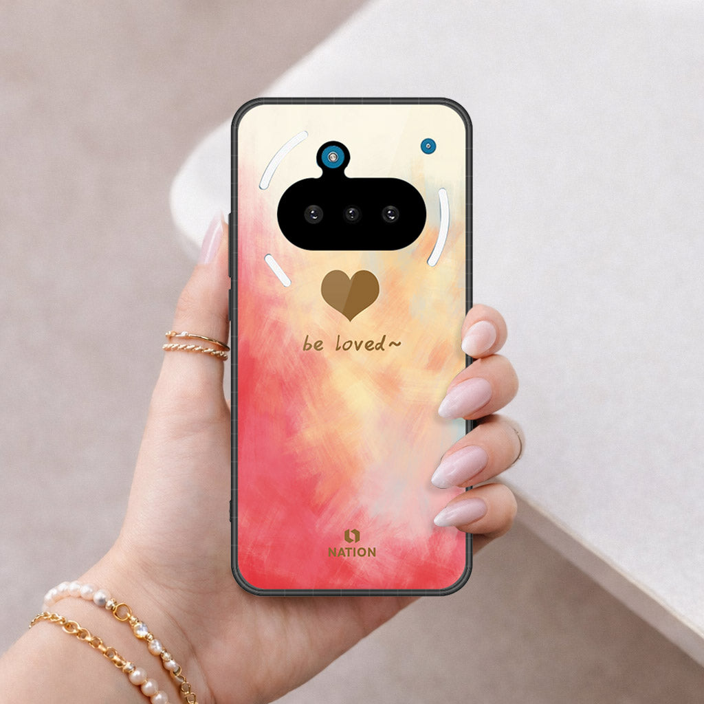 Nothing Phone 3a Cover - Onation Heart Series - HQ Ultra Shine Premium Infinity Glass Soft Silicon Borders Case